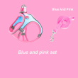 Pink blue set