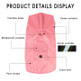 Manufacturer Wholesale Custom logo Waterproof Dog Rain Coat