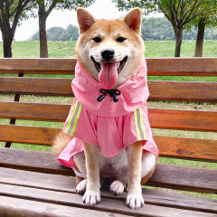 Manufacturer Wholesale Custom logo Waterproof Dog Rain Coat