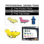 Manufacturer Wholesale Custom logo Waterproof Dog Rain Coat