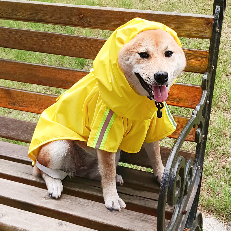 Manufacturer Wholesale Custom logo Waterproof Dog Rain Coat
