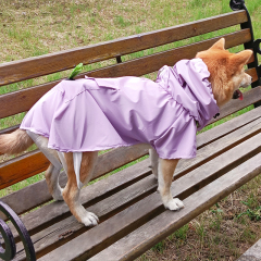 Manufacturer Wholesale Custom logo Waterproof Dog Rain Coat