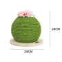 Manufacturer wholesale sisal wood cat cactus scratcher toy