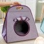 Manufacturer Wholesale Portable Foldable Cat Carrier House With Scratcher