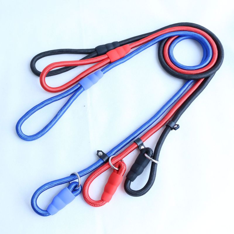 Manufacturer wholesale multi-colors pet dog nylon training leash