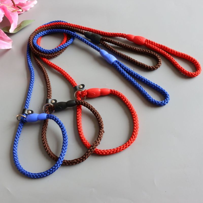 Manufacturer wholesale multi-colors pet dog nylon training leash