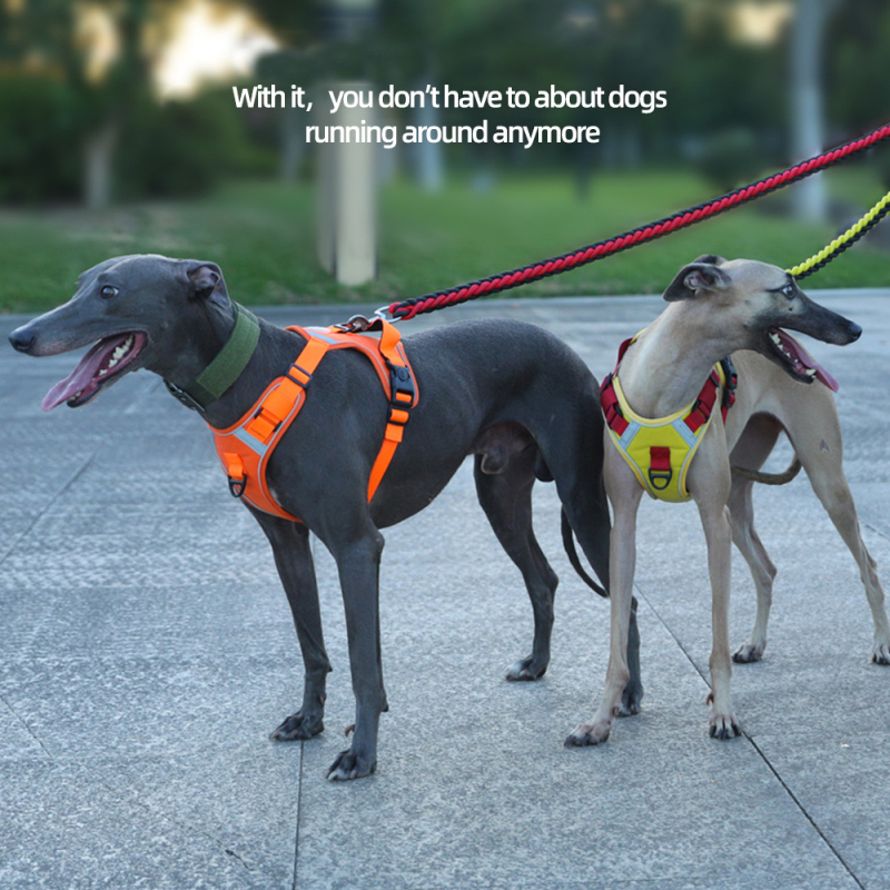 Wholesale Custom Logo Breathable Reflective Strips Pet Harness