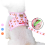 Manufacturer Wholesale Cute Design Breathable Mesh Small Dog Harness with Bag