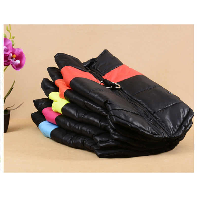 Manufacturer wholesale designer multi-colors warm cotton stuffed pet dog coat for winter use