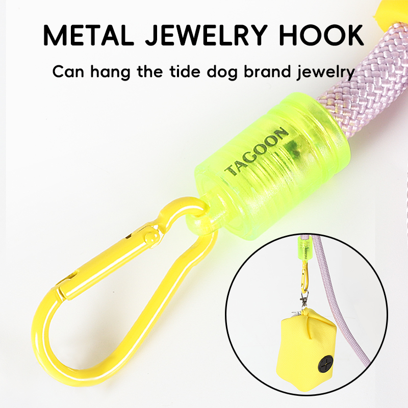 Manufacturer Wholesale Nylon Pet Dog Leash with Pothook