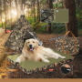 Manufacturer Wholesale Detachable Camouflage Small Dog Cat Tent