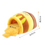 Wholesale Honey Jar Design Short Plush Cat Cave Bed