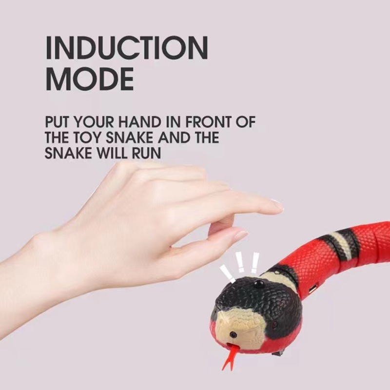 Wholesale Pet Supplier Snake Design Chargeable Cat Toys Interactive