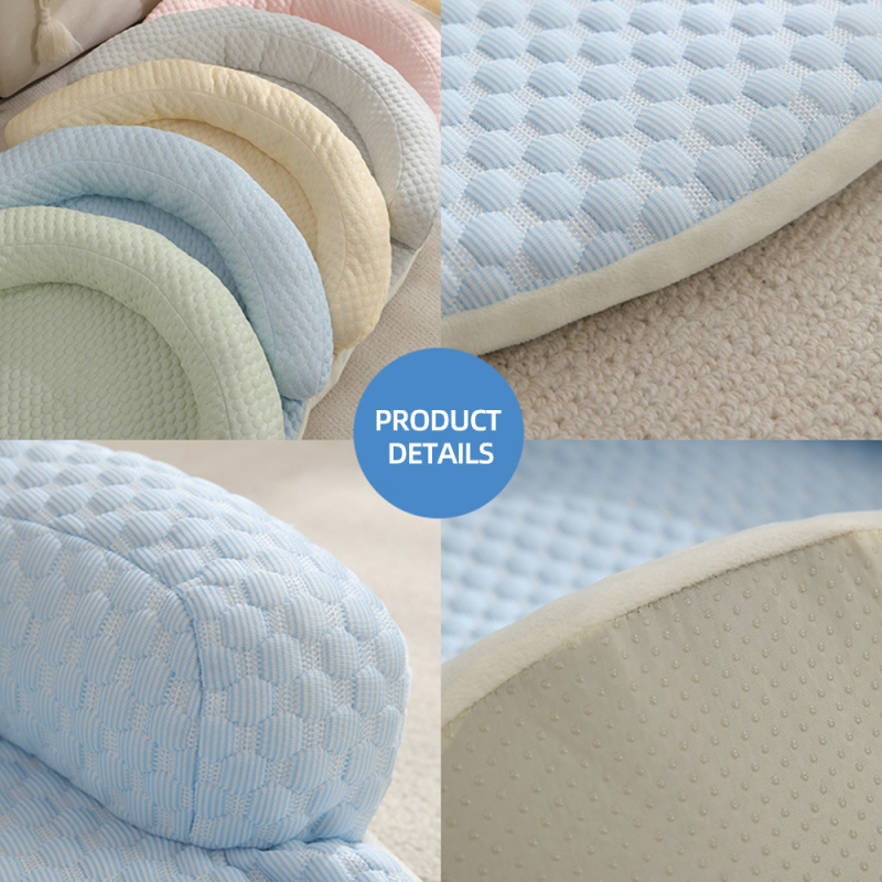 Wholesale Custom Logo Pet Product Round Cat Dog Bed Cooling