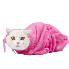 wholesale manufacturer adjustable bath product dog cat pet grooming bag