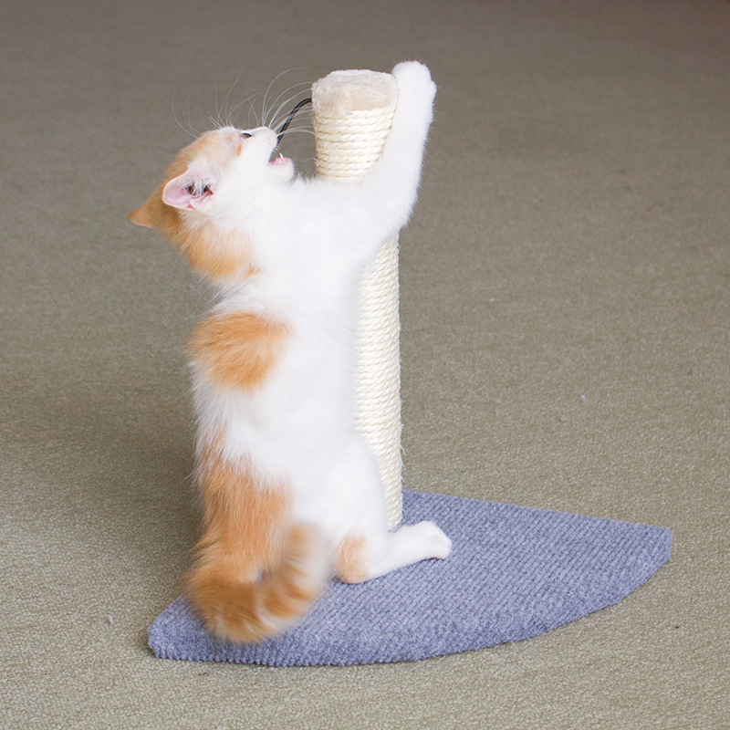 Manufacturer wholesale small cat sisal linen scratcher