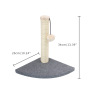 Manufacturer wholesale small cat sisal linen scratcher