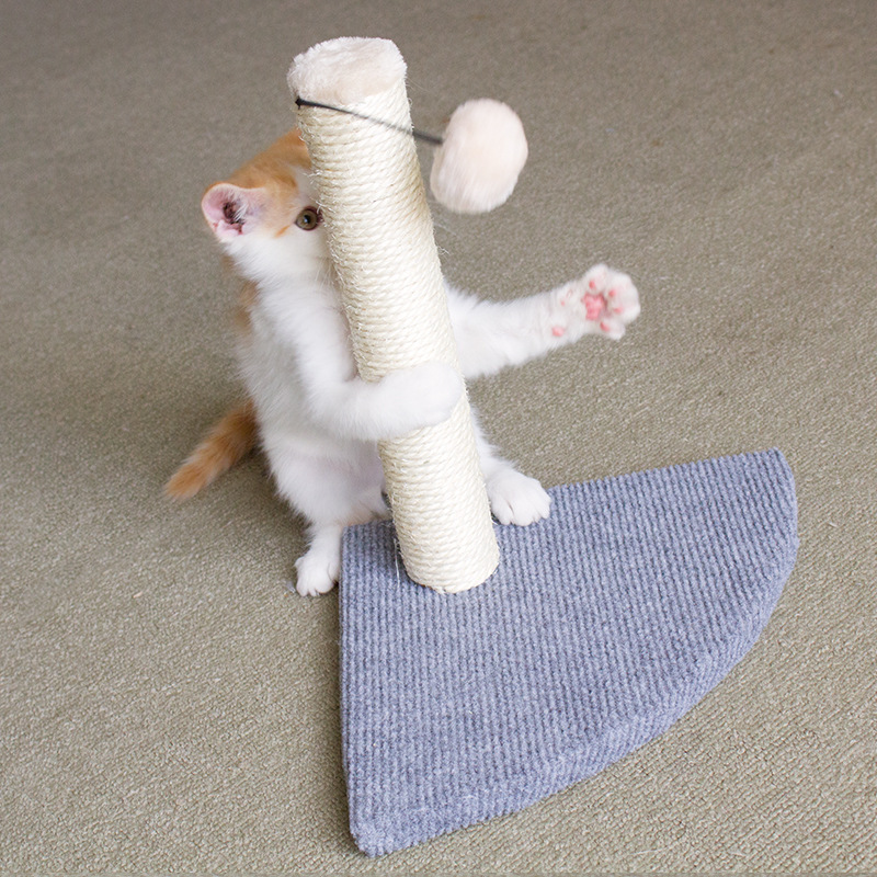 Manufacturer wholesale small cat sisal linen scratcher