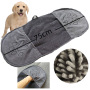Manufacturer wholesale grey bath dog drying towel
