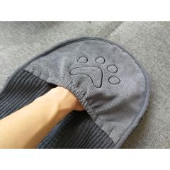 Manufacturer wholesale grey bath dog drying towel