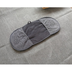 Manufacturer wholesale grey bath dog drying towel