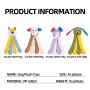 Manufacturer Wholesale Custom Logo Plush Squeaky Dog Pet Chew Toys