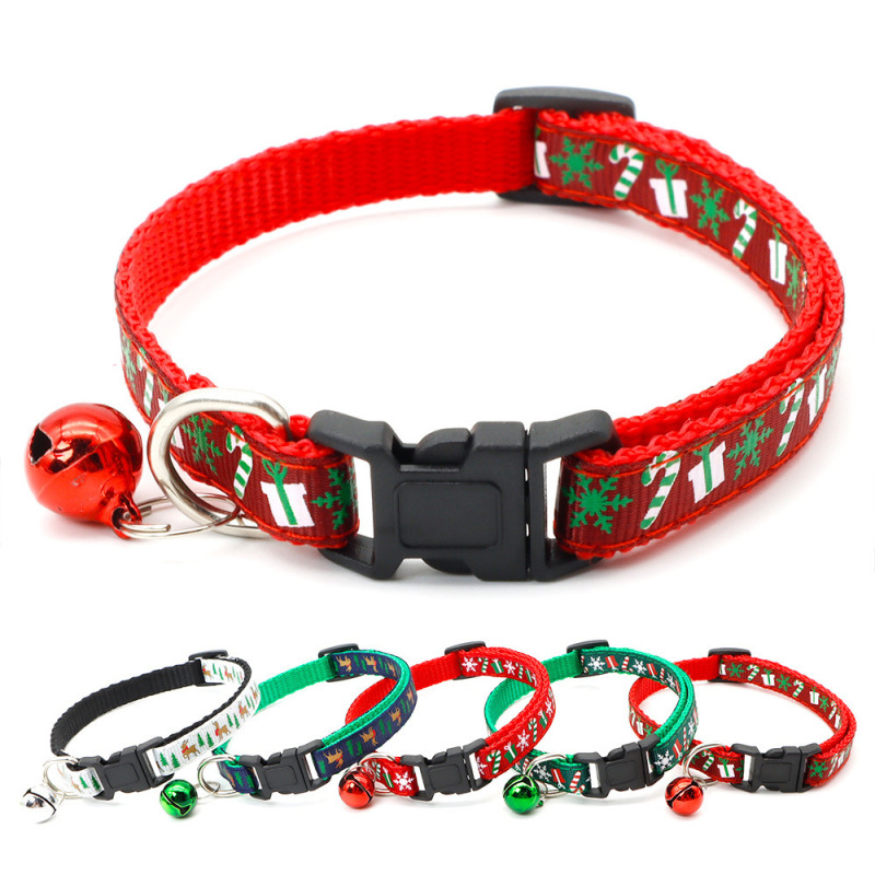Wholesale Cheap Adjustable Cat Collar Christmas