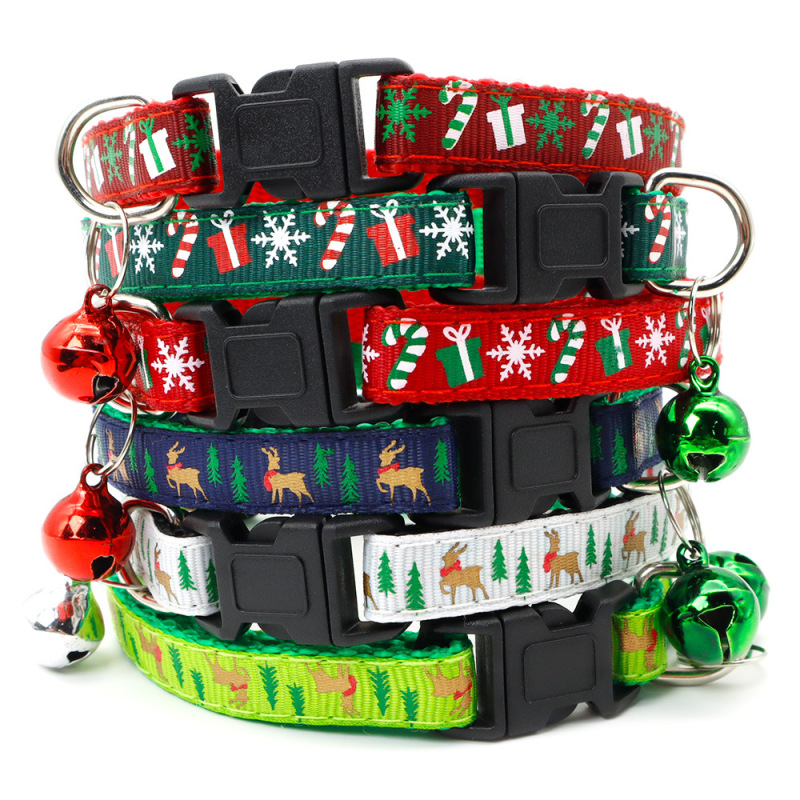 Wholesale Cheap Adjustable Cat Collar Christmas
