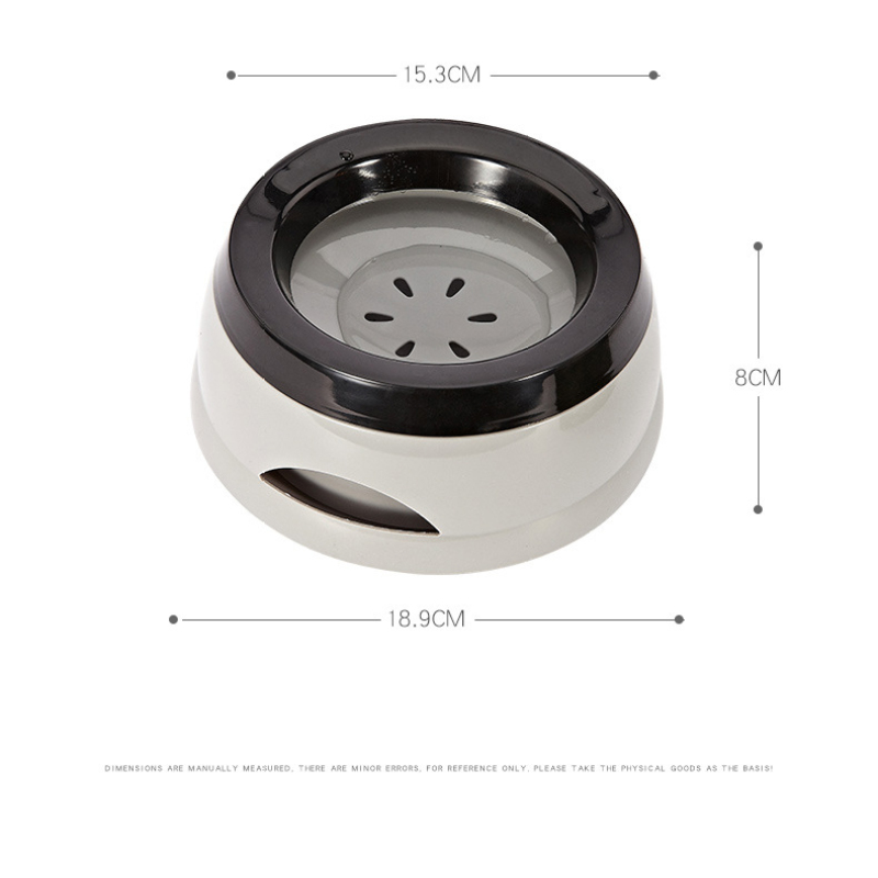 Manufacturer wholesale detachable non-slip bottom 750ml dog car bowl