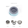 Manufacturer wholesale detachable non-slip bottom 750ml dog car bowl