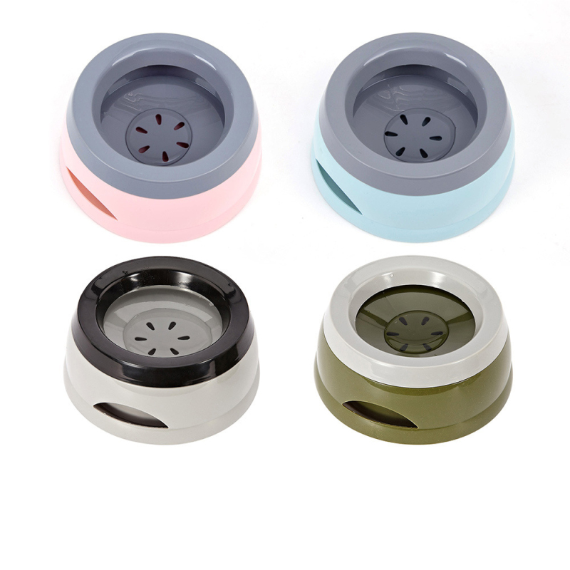 Manufacturer wholesale detachable non-slip bottom 750ml dog car bowl