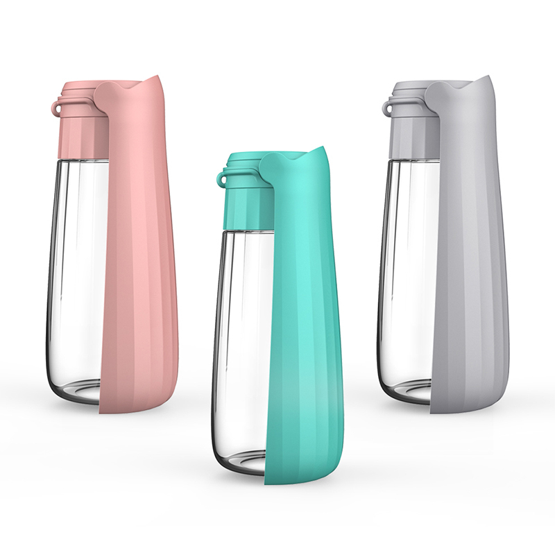 Wholesale 550ml Outdoor Foldable Cat Pet Dog Water Bottle Portable