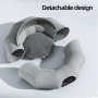 Wholesale Foldable Collapsible Suede Cat Tunnel Round