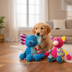 Wholesale Cute Squeaky Chew Dog Plush Toy