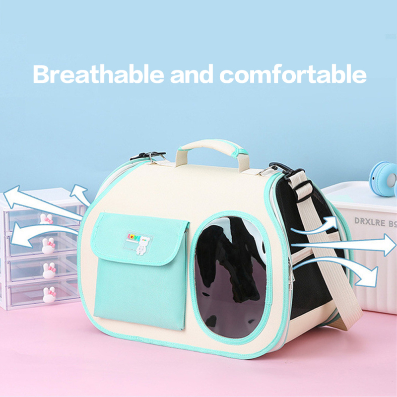 Manufacturer wholesale portable outdoor breathable cat carrier bag