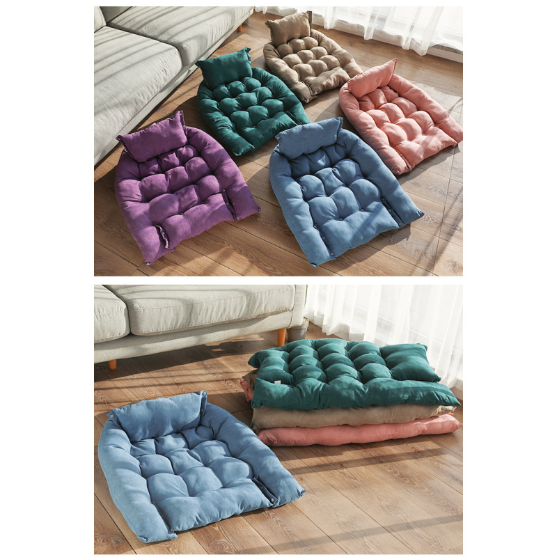 wholesale manufacturer soft foldable deformable dog bed with pillow functional