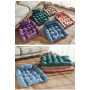 wholesale manufacturer soft foldable deformable dog bed with pillow functional