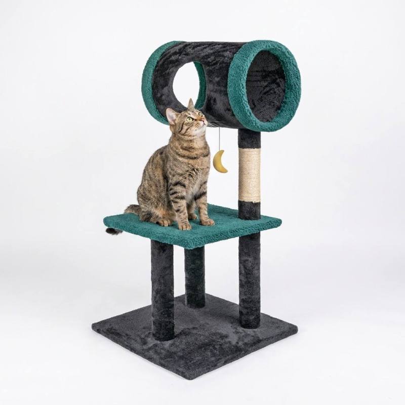 Manufacturer Wholesale High Quality Sisal Tunnel Luxury Cat Tree Wood