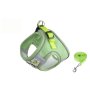 Manufacturer Wholesale Flower Design Breathable Mesh Small Dog Harness and Leash