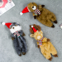 Wholesale Cute Stuffed Chew Plush Pet Dog Christmas Toys