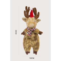 Wholesale Cute Stuffed Chew Plush Pet Dog Christmas Toys