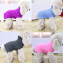 Manufacturer wholesale hand crochet winter warm dog knitted sweater