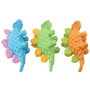 Manufacturer wholesale dinosaur design dog plush toy with tpr ball