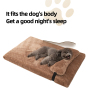 Manufacturer Wholesale Custom Logo Pet Supplier Large Orthopedic Mamory Foam Dog Bed With Pillow