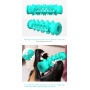 Manufacturer wholesale green blue yellow tpr clean teeth dog chew toy