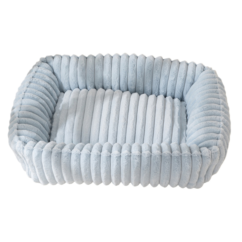 Wholesale Custom Logo Pet Product Plush Cat Dog Bed