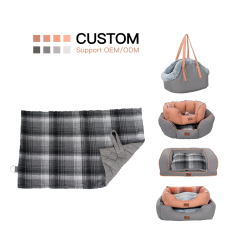 Manufacturer wholesale custom design pet bed accessories blanket