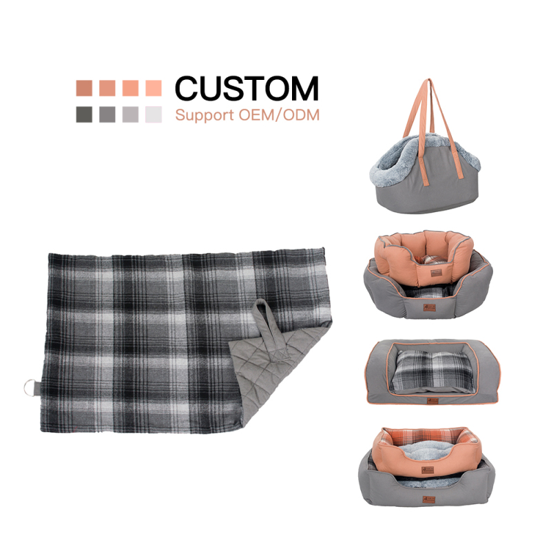 Manufacturer wholesale custom design pet bed accessories blanket