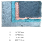 Manufacturer wholesale soft plush pet dog mat non-slip bottom