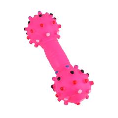 Wholesale manufacturer bowling shape pet dog vinyl toy